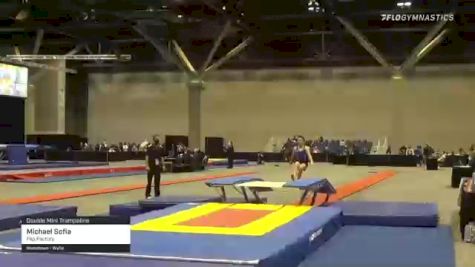 Michael Sofia - Double Mini Trampoline, Flip Factory - 2021 USA Gymnastics Championships