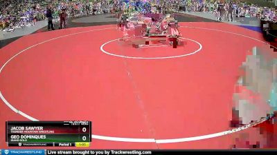 43 lbs Cons. Round 3 - Jacob Sawyer, Thunder Mountain Wrestling vs Geo Dominques, Idaho Gold