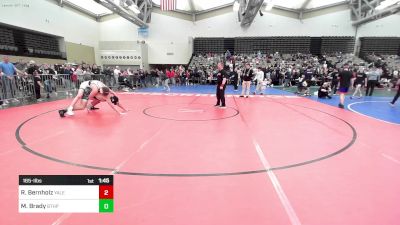 165-I lbs Round Of 16 - Ryder Bernholz, Yale Street vs Matthew Brady, Bethpage