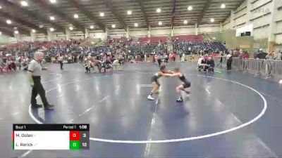 73 lbs Finals (2 Team) - Mackenzie Dolan, Idaho vs Laker Nau Rarick, Utah