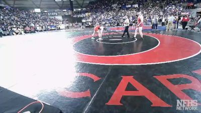 4A 220 lbs Quarterfinal - Frank Kissick, Mt. Si vs Clayton Maus, Union