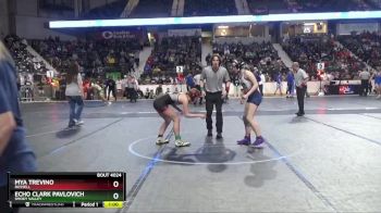 115 lbs Cons. Round 1 - Mya Trevino, Russell vs Echo Clark Pavlovich, Smoky Valley