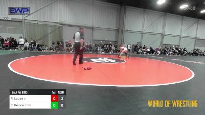 80 lbs Rr Rnd 1 - Roman Lopez, Best Trained 14U vs Casen Becker, Northern Colorado 14U