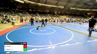 37 lbs Rr Rnd 3 - Barrett Smith, Tulsa Blue T Panthers vs Jayden Garza, Wesley Wrestling Club