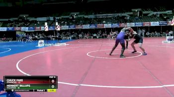 215 lbs Semis (4 Team) - Chuck Fake, Strasburg vs Herbert Billups, Tallwood