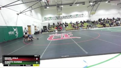 125 lbs Cons. Round 2 - Denzel Ayala, Unattached vs Roberto Rameriz, Cerritos