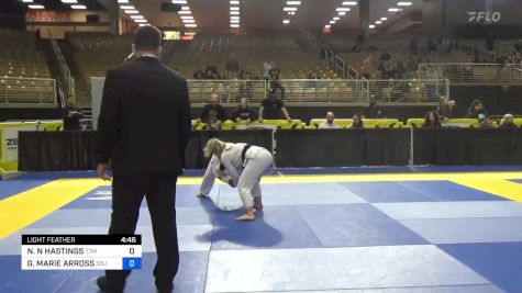 NAARAH N HASTINGS vs GISELLE MARIE ARROSS 2024 Pan Jiu Jitsu IBJJF Championship
