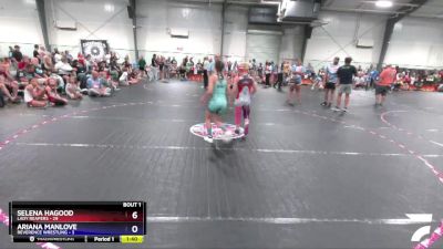 100 lbs Round 1 (3 Team) - Jamie Hearl, Lady Reapers vs Kaydee Jackson, Reverence Wrestling