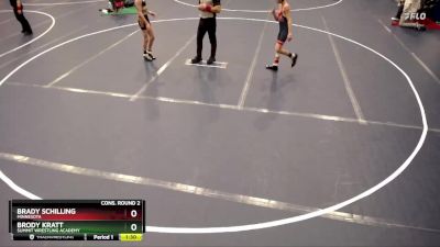 82 lbs Cons. Round 2 - Brody Kratt, Summit Wrestling Academy vs Brady Schilling, Minnesota