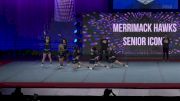 Merrimack Hawks Senior Icons [2022 Bantam Show Cheer 2] 2022 Pop Warner National Cheer & Dance Championship