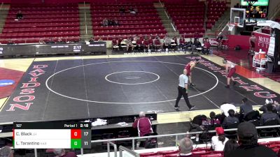 197 lbs Finals (2 Team) - Leo Tarantino, Harvard vs Cael Black, Lock Haven