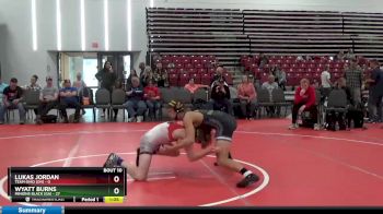 119 lbs Round 3 (8 Team) - Lukas Jordan, Team Ohio (OH) vs Wyatt Burns, Minions Black (GA)