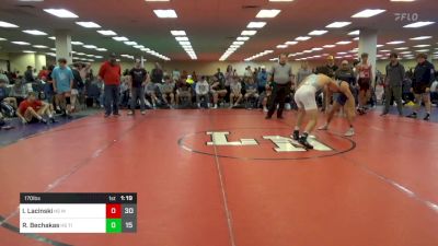 170 lbs Rr Rnd 3 - Isaac Lacinski, Mat Factory HS vs Reece Bechakas, Titan Wrestling HS