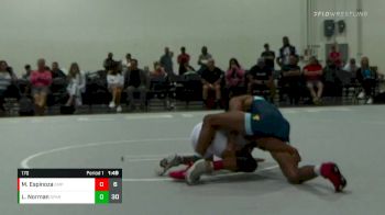 170 lbs Round 1 (6 Team) - Lorenzo Norman, Spartan RTC Elite/BOTE vs Mason Espinoza, Team Empire
