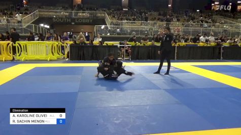 ANY KAROLINE OLIVEIRA vs RIYA SACHIN MENON 2024 Pan Jiu Jitsu IBJJF Championship