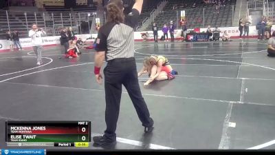 144 lbs 7th Place Match - Elise Twait, Team Idaho vs McKenna Jones, Team Montana