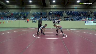 96 lbs Semifinal - Jon Jones, Tribe Wrestling Club vs Nathan Nail, Mojo Grappling