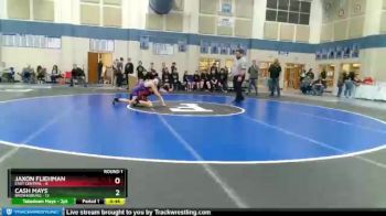 90 lbs Round 1 (4 Team) - Cash Mays, Brownsburg vs Jaxon Fliehman, East Central