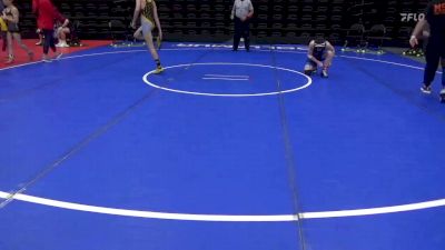 100 lbs Round Of 16 - Hunter Neuhard, Cogan Station, PA vs Andrew Kapec, Benton, PA