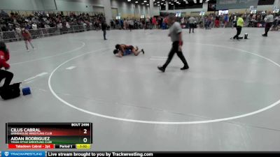 120 lbs Champ. Round 3 - Cilus Cabral, Grindhouse Wrestling Club vs Aidan Rodriguez, Texas Style Wrestling Club