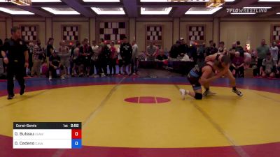 65 kg Consolation - Danny Buteau, USAW Maine East Wrestling Club vs Dylan Cedeno, Cavalier Wrestling Club