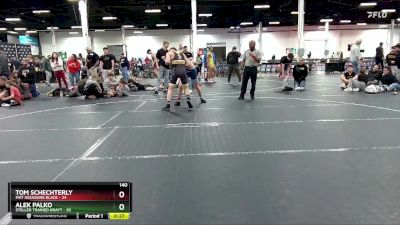 140 lbs Round 6 (8 Team) - Tom Schechterly, Mat Assassins Black vs Alek Palko, Steller Trained Krayt