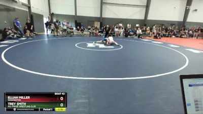 120 lbs Quarterfinal - Elijah Miller, Washington vs Trey Smith, All-Phase Wrestling Club