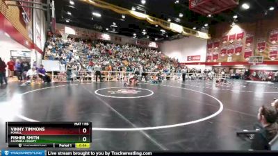 126 lbs Cons. Round 3 - Fisher Smith, Campbell County vs Vinny Timmons, Powell