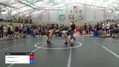 65 kg Consi Of 32 #2 - Kevin Kissane, Unattached vs Conner Noonan, Orange Crush Wrestling Club