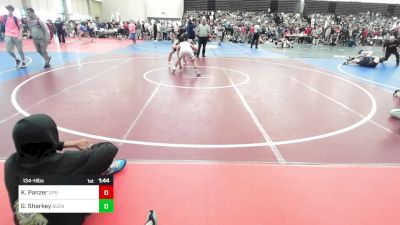 134-H lbs Round Of 64 - Kevin Panzer, GPS Wrestling Club vs Gionni Sharkey, Buena Braves