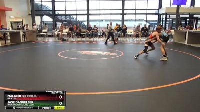 J-14 lbs Cons. Round 1 - Malachi Schenkel, Pack732 vs Jase Dangelser, Big Game Wrestling Club