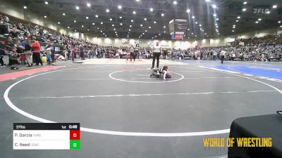 37 lbs Quarterfinal - Priscilla Garcia, Threshold vs Clementine Reed, Legacy Elite Wrestling Club