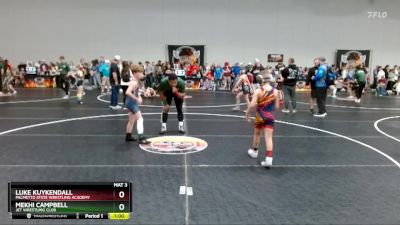 82 lbs Semifinal - Luke Kuykendall, Palmetto State Wrestling Academy vs Mekhi Campbell, Jet Wrestling Club