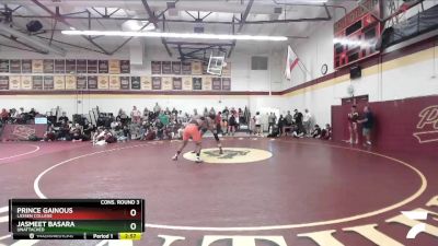 197 lbs Cons. Round 3 - Prince Gainous, Lassen College vs Jasmeet Basara, Unattached