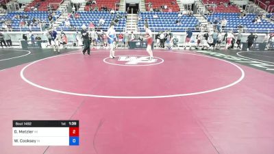 145 lbs Cons 32 #2 - Gabriel Metzler, Wisconsin vs Wyatt Cooksey, Indiana