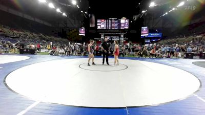 144 lbs Cons 8 #1 - Skylar Little Soldier, Minnesota vs Moorea Brown, Iowa