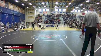 106 lbs Semifinals (8 Team) - Matthew Schuler, Charlotte Hs vs Gabriele Tedesco, Lake Gibson