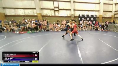 115 lbs Round 2 (10 Team) - Kura Coles, Montana vs Julia Kay, Utah 2