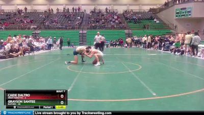 165 lbs Semis & 1st Wb (8 Team) - Caide Daltro, West Forsyth vs Grayson Santee, Buford