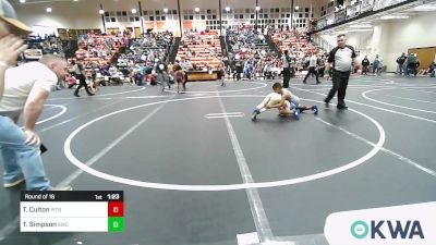 83 lbs Round Of 16 - Tristan Culton, Pitbull Wrestling Academy vs Tukker Simpson, Salina Wrestling Club