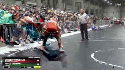 205 lbs Champ. Round 1 - Royce Eastman, Carroll vs Guillermo Morales, Dodge City Academy