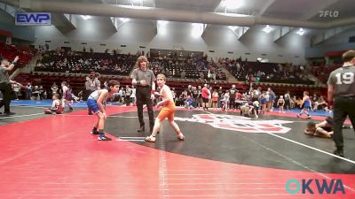 90 lbs Consolation - Jared Smith, Tonkawa Takedown Club vs Jett Black, Glenpool Warriors