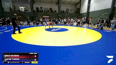 113 lbs Cons. Semi - Emilio Escobar, CA vs Carter Tughan, WA