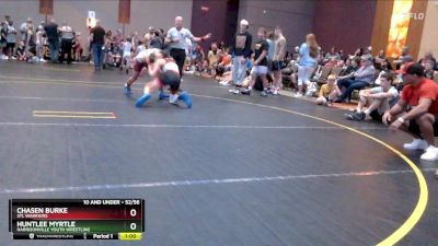 52/56 Round 1 - Huntlee Myrtle, Harrisonville Youth Wrestling vs Chasen Burke, Stl Warriors