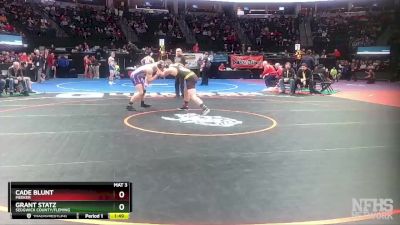 165-2A Quarterfinal - Cade Blunt, Meeker vs Grant Statz, Sedgwick County/Fleming