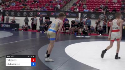 38 kg Rnd Of 16 - Thales Silva, Red Wave Wrestling vs Cade Ruckle, Gold Rush Wrestling