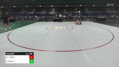 138 lbs Consi Of 32 #2 - Mason Tieffel, IL vs Seamus Mack, PA