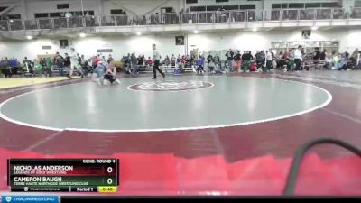 126 lbs Cons. Round 4 - Cameron Baugh, Terre Haute Northside Wrestling Club vs Nicholas Anderson, Legends Of Gold Wrestling