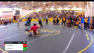 120 lbs Cons. Round 4 - Jason Gomez, Capistrano Valley vs Emmanuel Enriquez, John Glenn