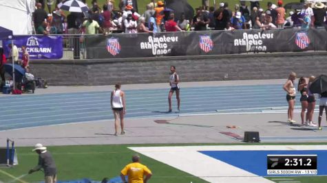 Youth Girls' 3k Race Walk Aau Junior Olympics, Finals 1 - Age 13